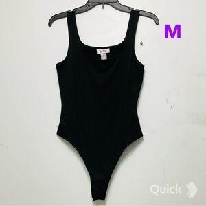 M - NWT Square Neck Bodysuit